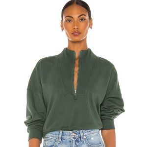 Velvet by Graham and Spencer Nilly green sweatshirt